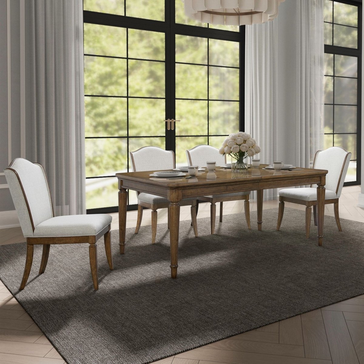 Harrison Heights - Rectangular Table Set 5 Piece Dining Room Sets by Liberty Furniture - Walls Furniture & Mattress