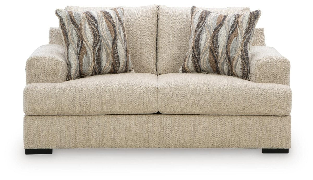 Lofwood - Loveseat Stationary Loveseats by Signature Design by Ashley® - Walls Furniture & Mattress
