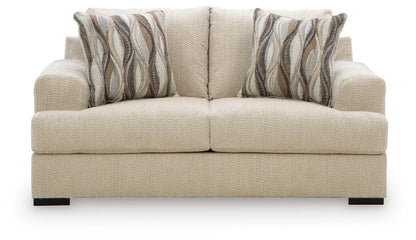 Lofwood - 2 Pc. - Sofa And Loveseat - Oatmeal