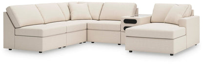 Modmax - Sectional - Oyster Stationary Sectionals by Signature Design by Ashley® - Walls Furniture & Mattress