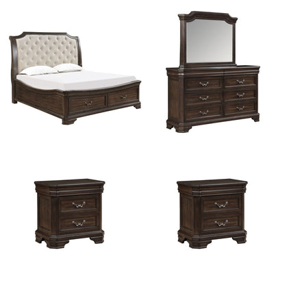 Lyndhurst - Bedroom Set 4 Piece Bedroom Sets by New Classic - Walls Furniture & Mattress