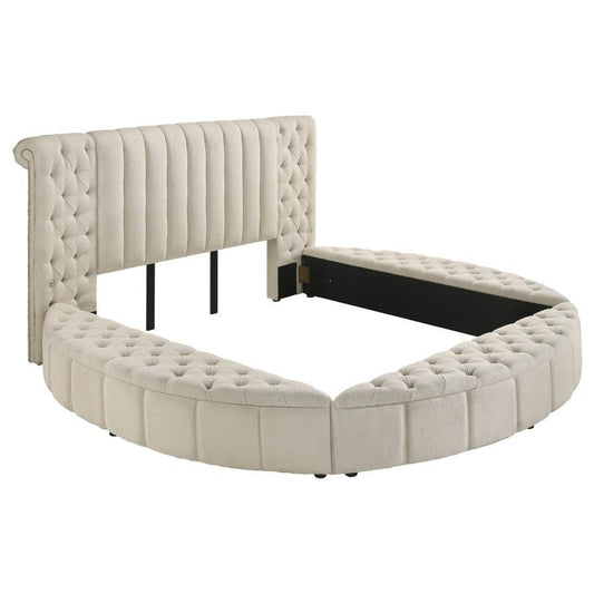 Sonya - Upholstered Bedroom Set 4 Piece Bedroom Sets by Coaster Fine Furniture - Walls Furniture & Mattress