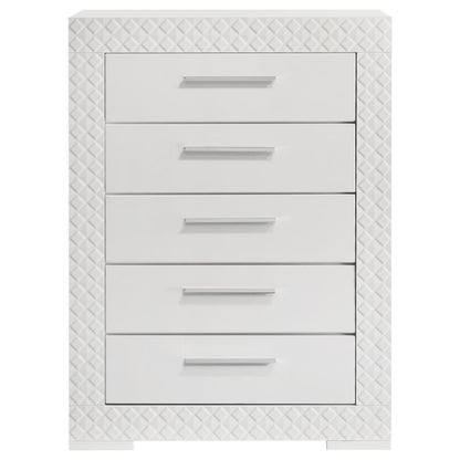 Ives - 5 - Drawer Bedroom Chest Accent Chests by Coaster Fine Furniture - Walls Furniture & Mattress