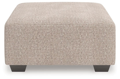 Seyler Lane - Beige - Oversized Accent Ottoman Accent Ottomans by Benchcraft® - Walls Furniture & Mattress