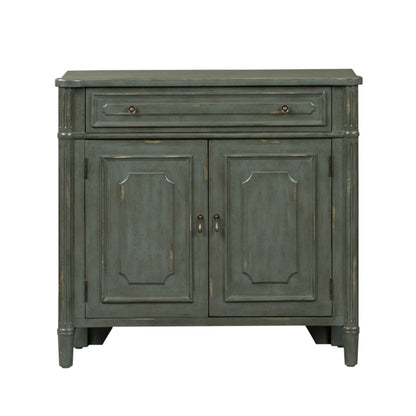 Madison Park - 1 Drawer 2 Door Accent Cabinet - Dark Gray Accent Cabinets by Liberty Furniture - Walls Furniture & Mattress