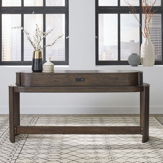 City View - Console Bar Table - Coffee Bean Console Tables by Liberty Furniture - Walls Furniture & Mattress