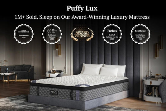 Puffy Lux King Hybrid Mattress Hybrid Mattresses by Puffy - Walls Furniture & Mattress
