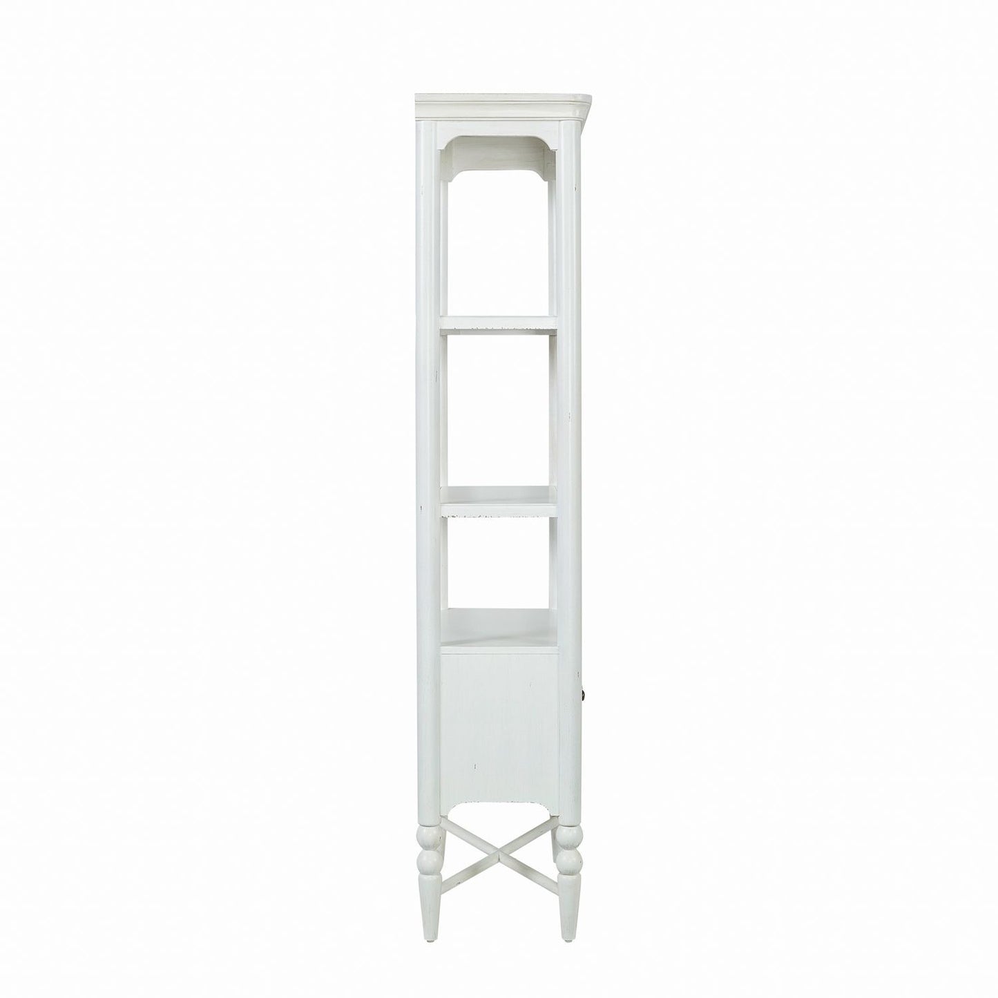 Turnberry Park - Etagere - Washed White Etageres by Liberty Furniture - Walls Furniture & Mattress