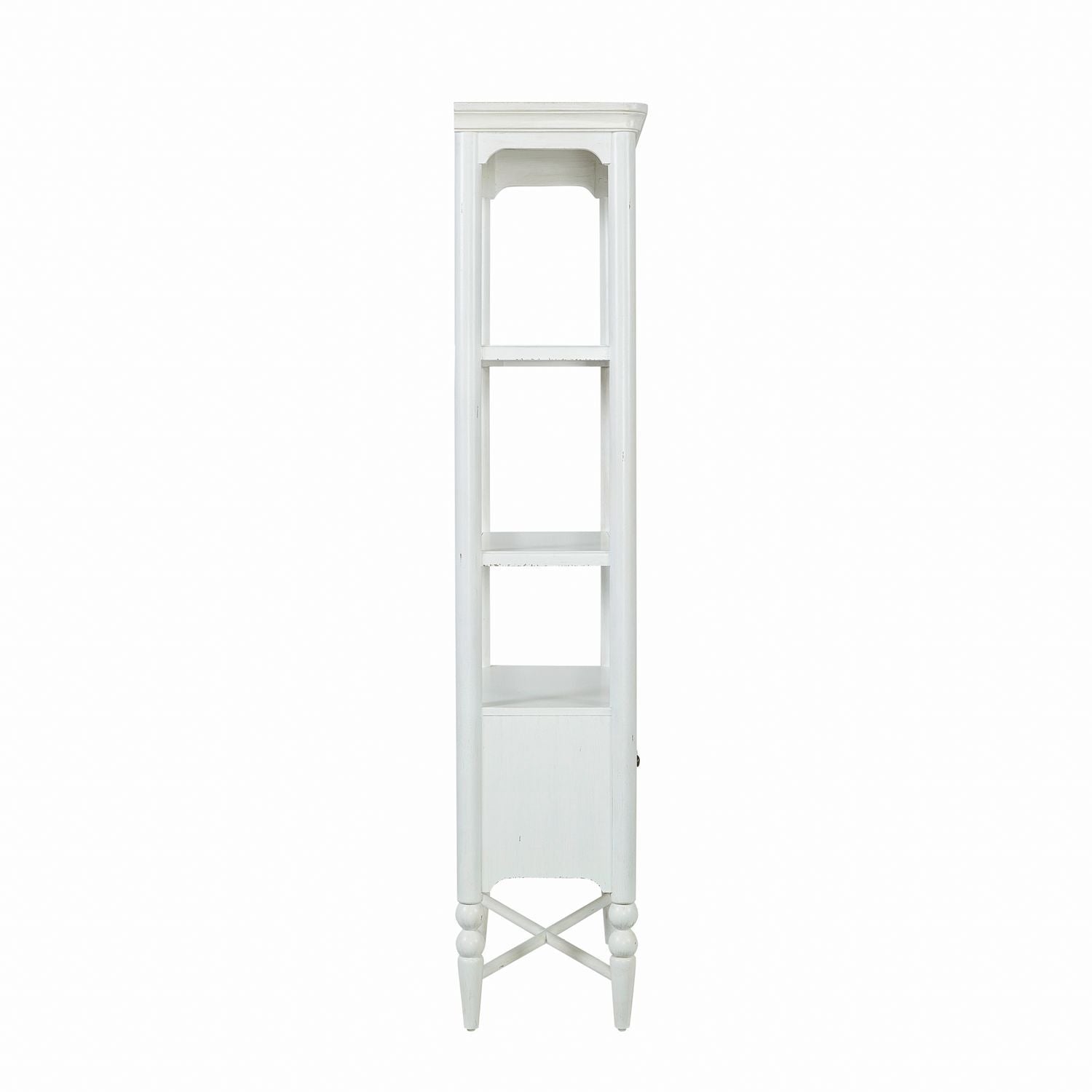 Turnberry Park - Etagere - Washed White Etageres by Liberty Furniture - Walls Furniture & Mattress