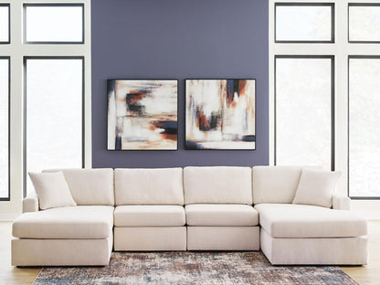 Modmax - Sectional - Oyster Stationary Sectionals by Signature Design by Ashley® - Walls Furniture & Mattress