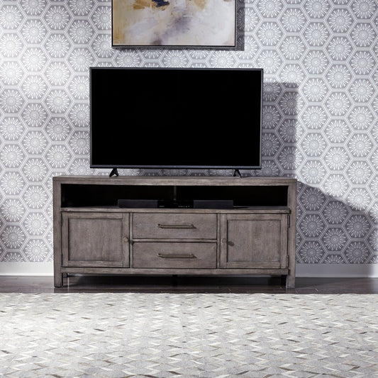 Modern Farmhouse - Entertainment Console - 66" TV Stands by Liberty Furniture - Walls Furniture & Mattress