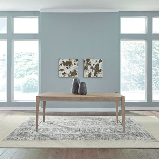Brentwood - Rectangular Leg Table - Brown Dining Tables by Liberty Furniture - Walls Furniture & Mattress