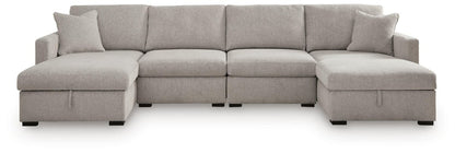 ModMax Luxe - Sectional Stationary Sectionals by Benchcraft® - Walls Furniture & Mattress