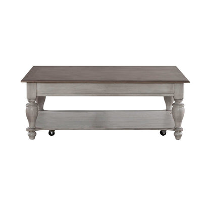 Ocean Isle - Rectangular Cocktail Table Cocktail Tables by Liberty Furniture - Walls Furniture & Mattress