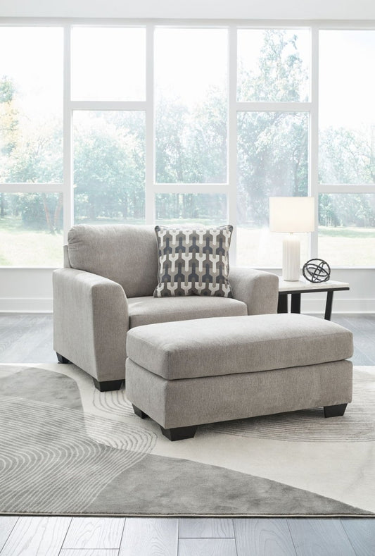 Avenal Park - Living Room Set Stationary Chair & Ottoman by Signature Design by Ashley® - Walls Furniture & Mattress