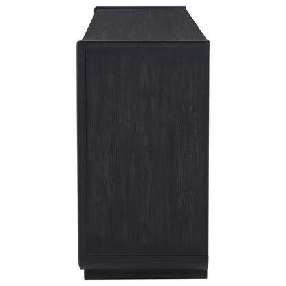 Leandro - 2 - Drawer Dining Sideboard Server - Burnished Black Servers by Coaster Fine Furniture - Walls Furniture & Mattress
