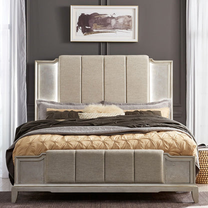 Montage - Upholstered Bed Upholstered Beds by Liberty Furniture - Walls Furniture & Mattress