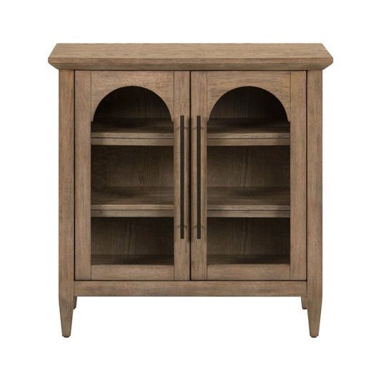 Pavilion - 2 Door Accent Cabinet - Brown Accent Cabinets by Liberty Furniture - Walls Furniture & Mattress