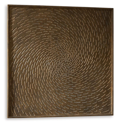 Dullter - Wall Decor - Antique Brown Wall Decor by Signature Design by Ashley® - Walls Furniture & Mattress