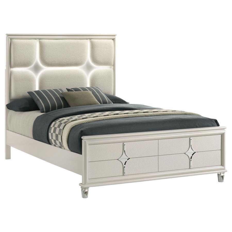 Olivia - Panel Bed LED Headboard Panel Beds by Coaster Fine Furniture - Walls Furniture & Mattress