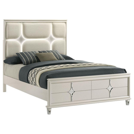 Olivia - Panel Bed LED Headboard Panel Beds by Coaster Fine Furniture - Walls Furniture & Mattress