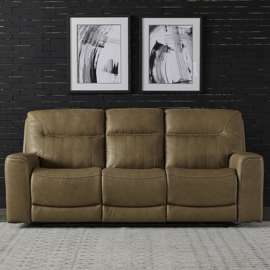 Bennett - Sofa P2 & ZG - Butternut - Butternut Leather Reclining Sofas by Liberty Furniture - Walls Furniture & Mattress