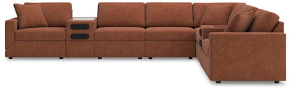 Modmax - Sectional - Spice Stationary Sectionals by Signature Design by Ashley® - Walls Furniture & Mattress