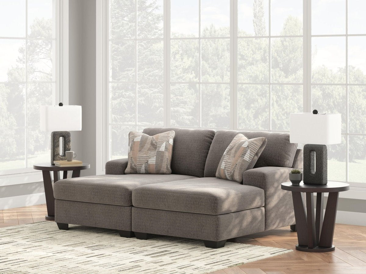 Clarington - Sectional Stationary Sectionals by Signature Design by Ashley® - Walls Furniture & Mattress