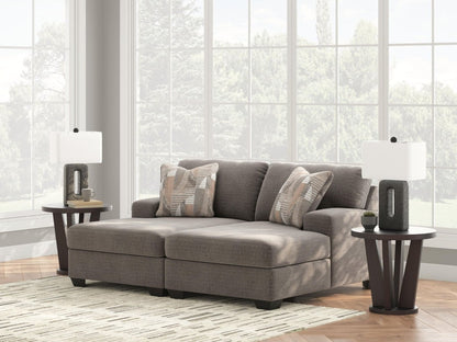Clarington - Sectional Stationary Sectionals by Signature Design by Ashley® - Walls Furniture & Mattress