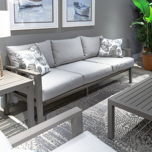 Plantation Key - Outdoor Sofa - Granite Sofas by Liberty Furniture - Walls Furniture & Mattress