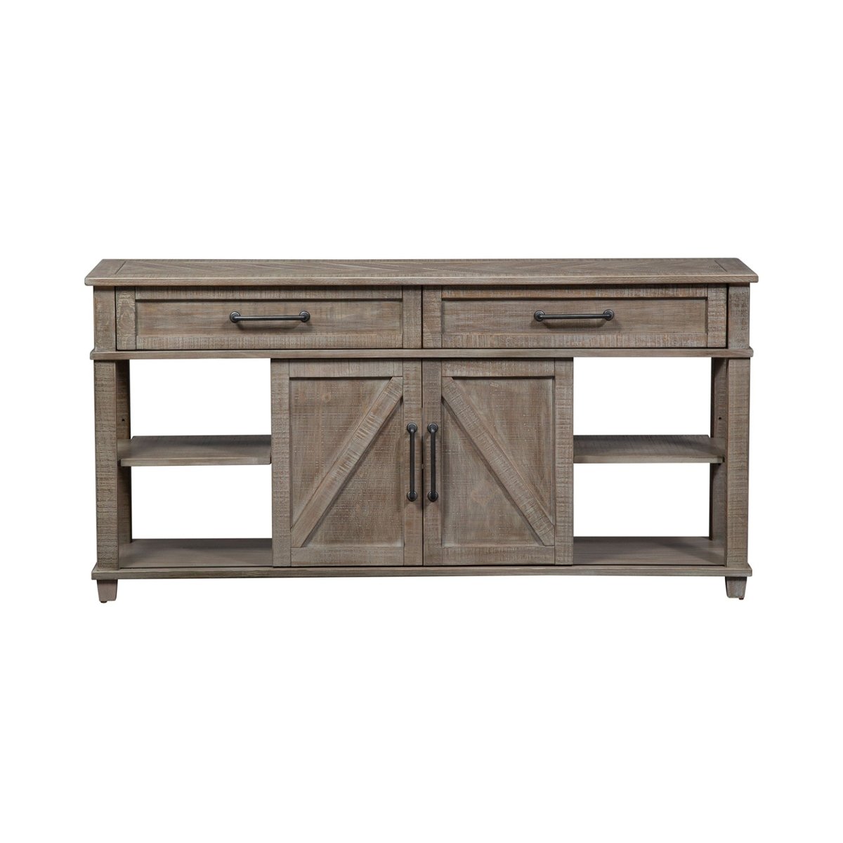 Parkland Falls - Sofa Table - Light Brown Sofa Tables by Liberty Furniture - Walls Furniture & Mattress