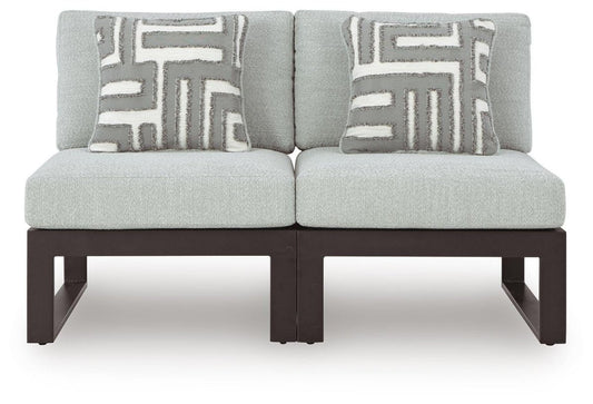Beachloft - Outdoor Sectional Stationary Sectionals by Signature Design by Ashley® - Walls Furniture & Mattress