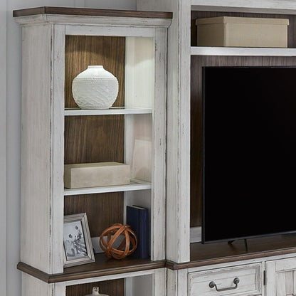 River Place - Right Pier Top - White Piers by Liberty Furniture - Walls Furniture & Mattress