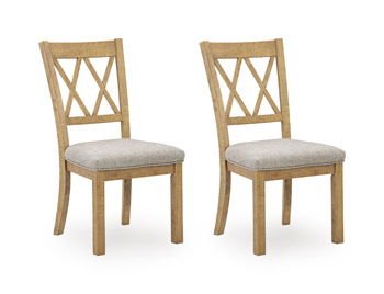 Havonplane - Dining Room Side Chair (Set of 2) - Brown Chair Sets by Signature Design by Ashley® - Walls Furniture & Mattress