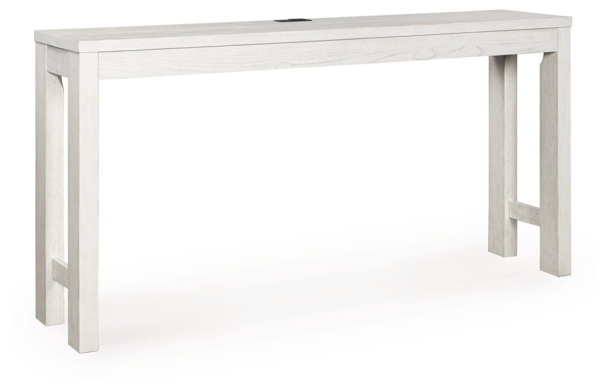 Robbinsdale - Rectangular Dining Room Counter Table Set (Set of 4) - Antique White 4 Piece Dining Room Sets by Signature Design by Ashley® - Walls Furniture & Mattress