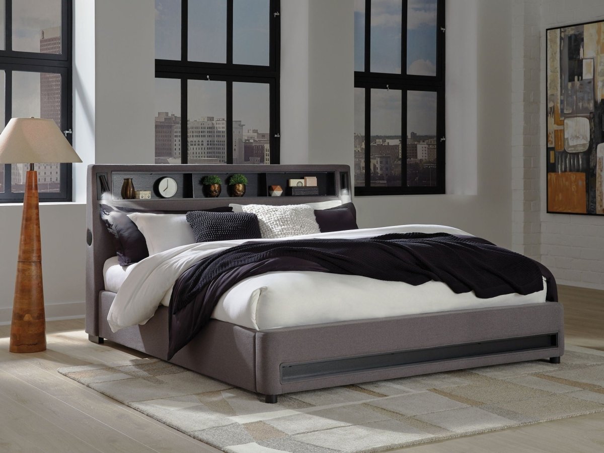 Verishaw - Upholstered Bed Upholstered Beds by Signature Design by Ashley® - Walls Furniture & Mattress