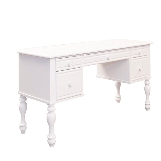 Summer House - Wood Vanity Desk - White Vanity Desks by Liberty Furniture - Walls Furniture & Mattress