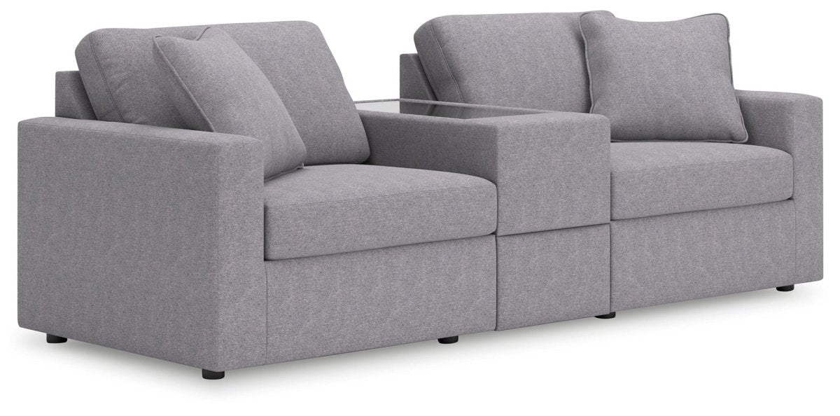 Modmax - Granite - Sectional Stationary Sectionals by Signature Design by Ashley® - Walls Furniture & Mattress