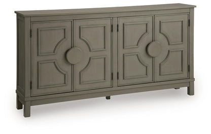 Darlock - Accent Cabinet - Warm Gray Accent Cabinets by Signature Design by Ashley® - Walls Furniture & Mattress