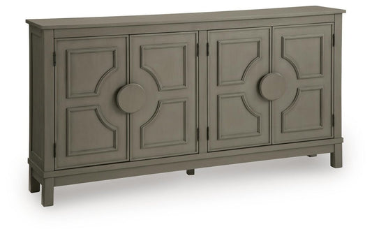 Darlock - Accent Cabinet - Warm Gray Accent Cabinets by Signature Design by Ashley® - Walls Furniture & Mattress