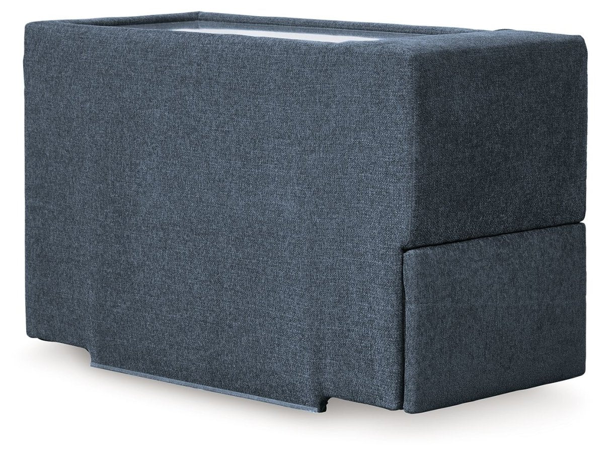 Modmax - Straight Sectional - Ink Stationary Sectionals by Signature Design by Ashley® - Walls Furniture & Mattress