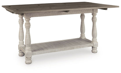 Havalance - Flip Top Sofa Table - Gray / White Sofa Tables by Signature Design by Ashley® - Walls Furniture & Mattress