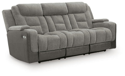 Mixed Motion - Power Reclining Sofa With Adjustable Headrest Reclining Sofas by Signature Design by Ashley® - Walls Furniture & Mattress