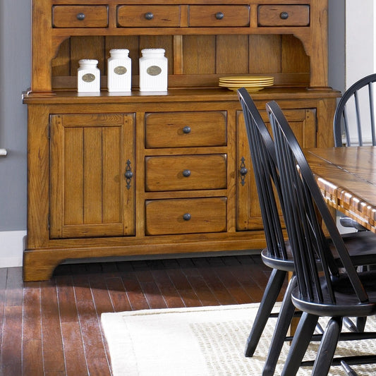 Treasures - Buffet - Light Brown Buffets by Liberty Furniture - Walls Furniture & Mattress