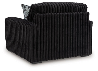 Midnight - Madness - Chair And A Half Arm Chairs by Signature Design by Ashley® - Walls Furniture & Mattress