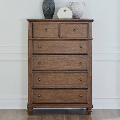 Twin Lakes - 5 Drawer Chest Accent Chests by Liberty Furniture - Walls Furniture & Mattress