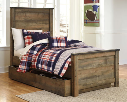 Trinell - Panel Bed Storage Beds by Signature Design by Ashley® - Walls Furniture & Mattress