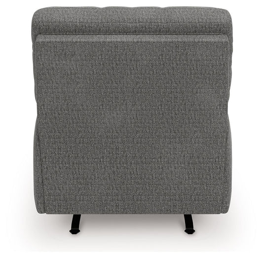 Clarington - Rocker Recliner - Greystone Rocker Chairs by Signature Design by Ashley® - Walls Furniture & Mattress