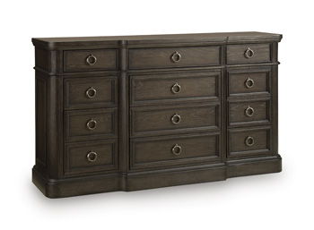 Wickenger - Dresser - Dark Brown Dressers by Signature Design by Ashley® - Walls Furniture & Mattress