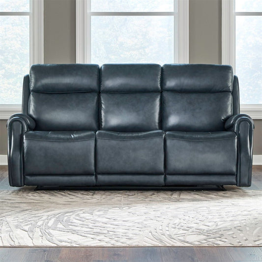 Clinton - Sofa P3 & ZG - Carmel Slate Reclining Sofas by Liberty Furniture - Walls Furniture & Mattress